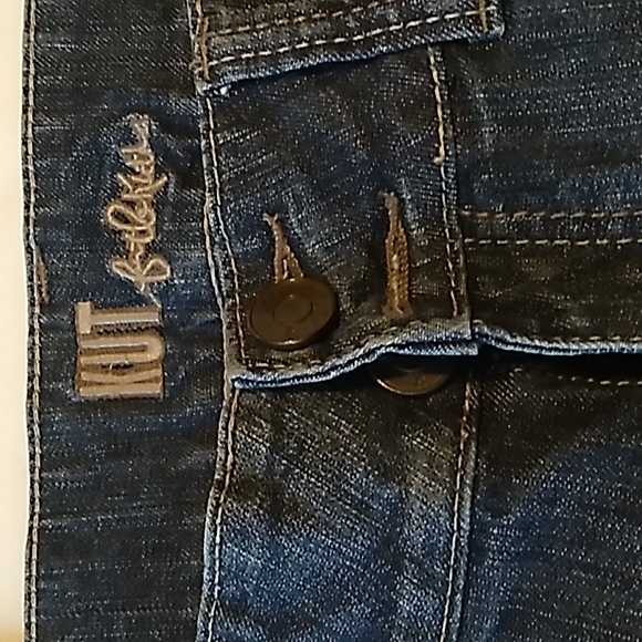 Womens Kut From The Kloth Isabelle Relaxed Bootcut Flap Pocket Jeans Size 8 - Picture 6 of 9